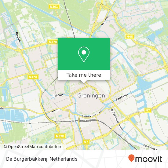 De Burgerbakkerij map