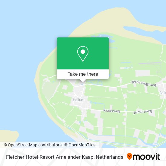 Fletcher Hotel-Resort Amelander Kaap map