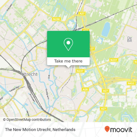 The New Motion Utrecht map