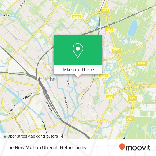 The New Motion Utrecht map