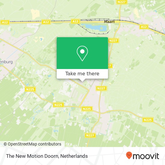 The New Motion Doorn map