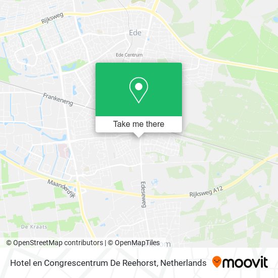Ontwapening rol Auto How to get to Hotel en Congrescentrum De Reehorst in Ede by Bus or Train?