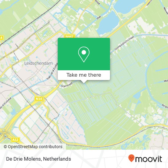 De Drie Molens map