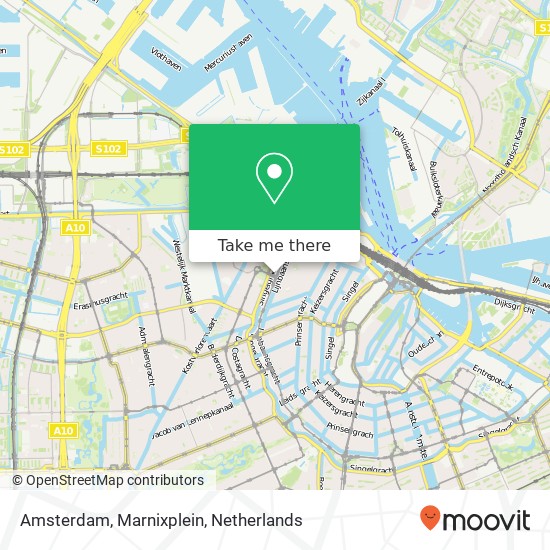 Amsterdam, Marnixplein map