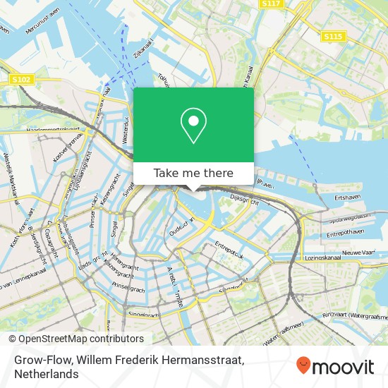 Grow-Flow, Willem Frederik Hermansstraat map