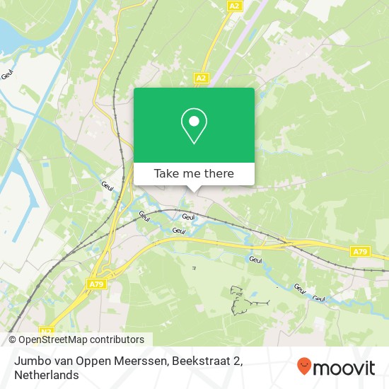 Jumbo van Oppen Meerssen, Beekstraat 2 map