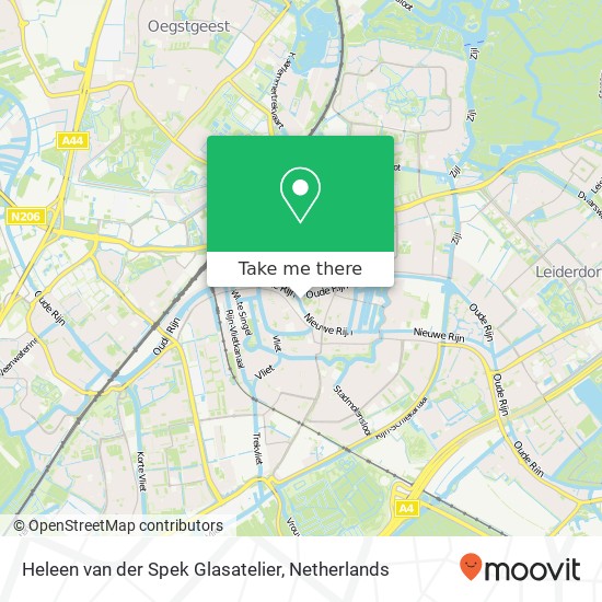 Heleen van der Spek Glasatelier map