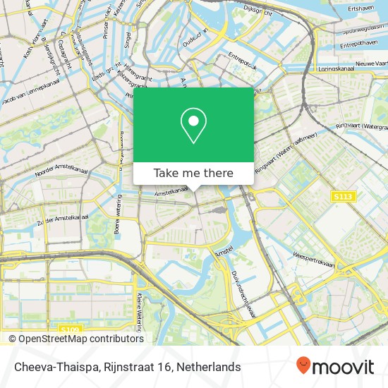 Cheeva-Thaispa, Rijnstraat 16 map