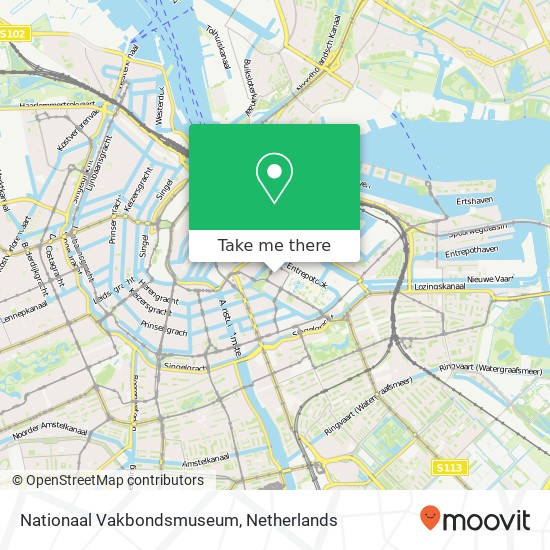 Nationaal Vakbondsmuseum map