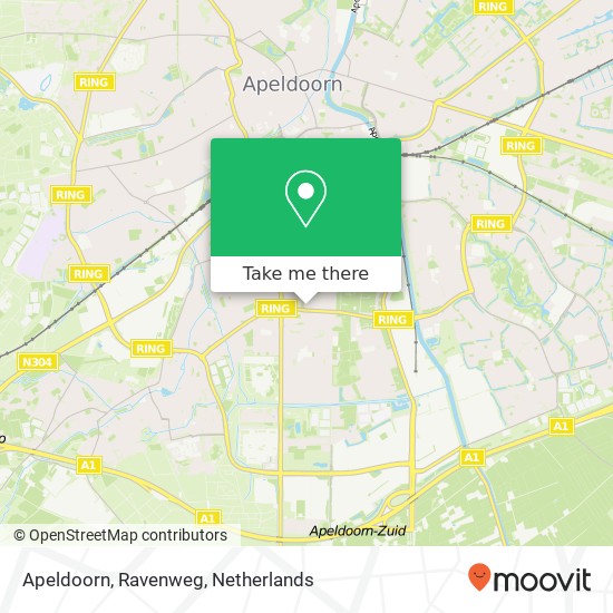 Apeldoorn, Ravenweg map