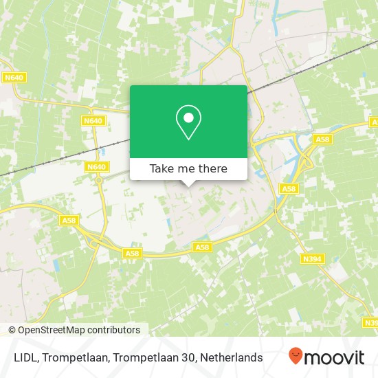 LIDL, Trompetlaan, Trompetlaan 30 map