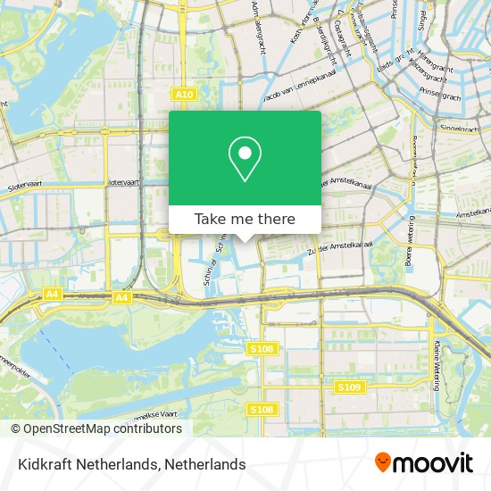 Kidkraft Netherlands map