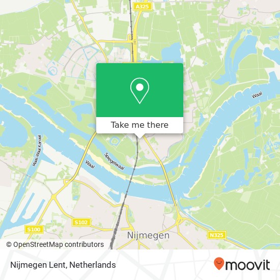 Nijmegen Lent map