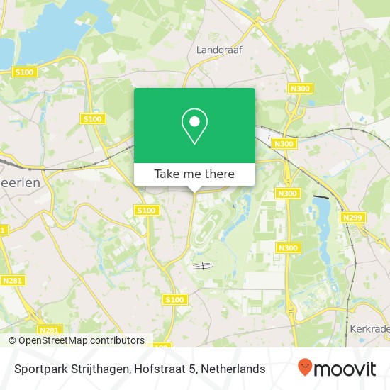 Sportpark Strijthagen, Hofstraat 5 map