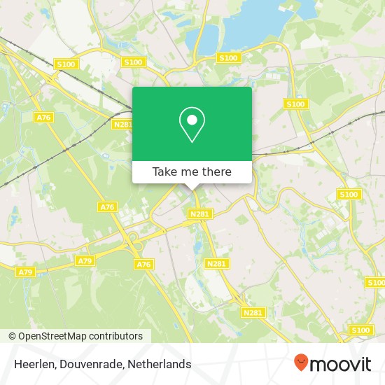 Heerlen, Douvenrade map