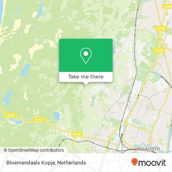 Bloemendaals Kopje map