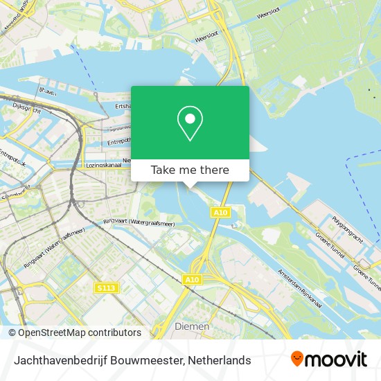 Jachthavenbedrijf Bouwmeester map