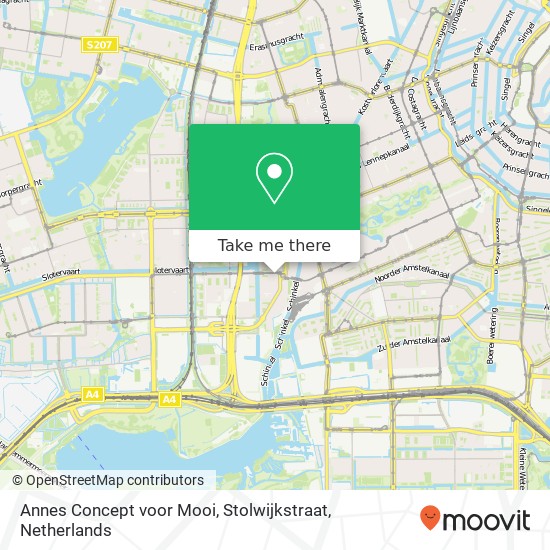 Annes Concept voor Mooi, Stolwijkstraat map