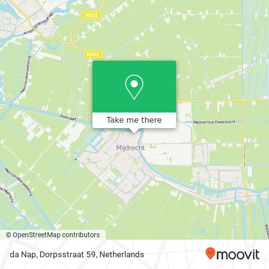 da Nap, Dorpsstraat 59 map