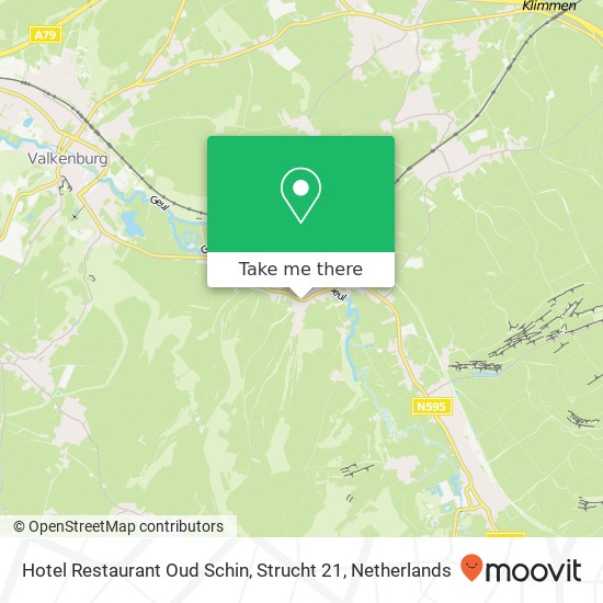 Hotel Restaurant Oud Schin, Strucht 21 map