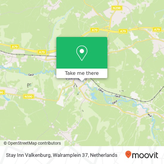 Stay Inn Valkenburg, Walramplein 37 map