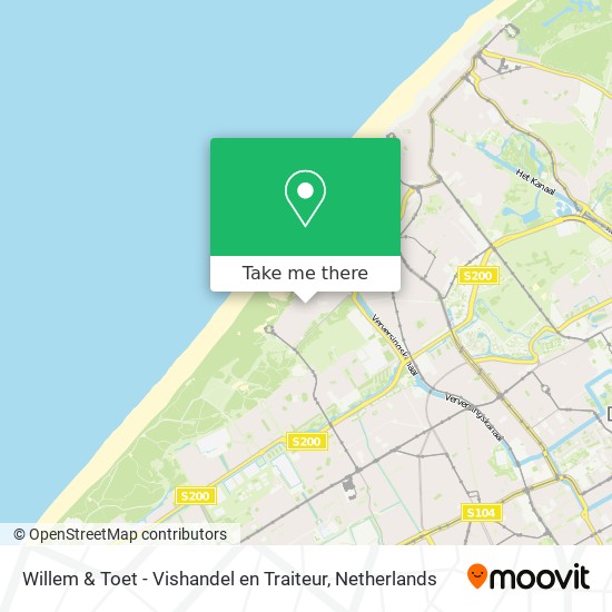 Willem & Toet - Vishandel en Traiteur map