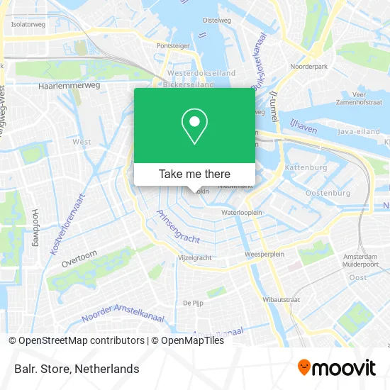 Balr. Store map