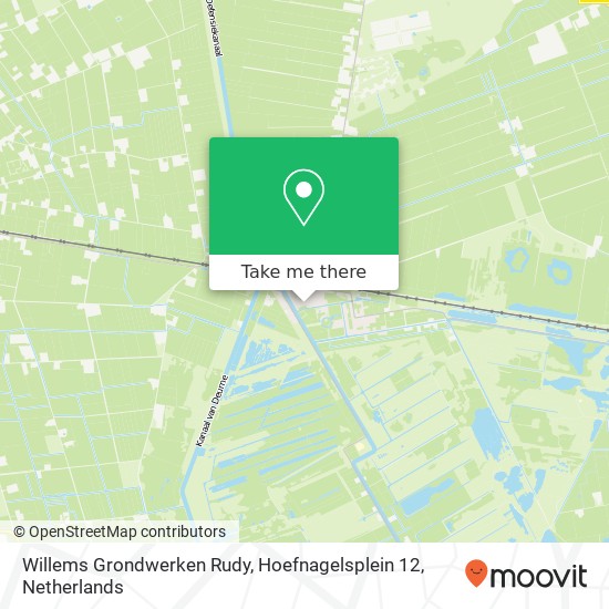 Willems Grondwerken Rudy, Hoefnagelsplein 12 map