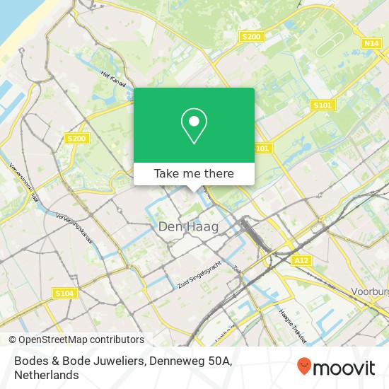 Bodes & Bode Juweliers, Denneweg 50A map