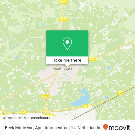 Beek Mode van, Apeldoornsestraat 14 map