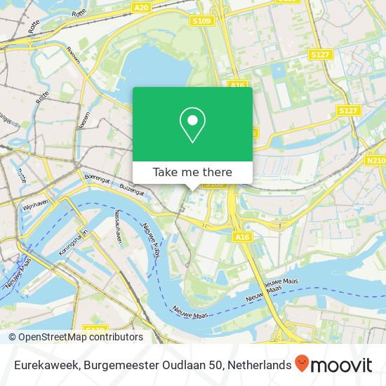 Eurekaweek, Burgemeester Oudlaan 50 map