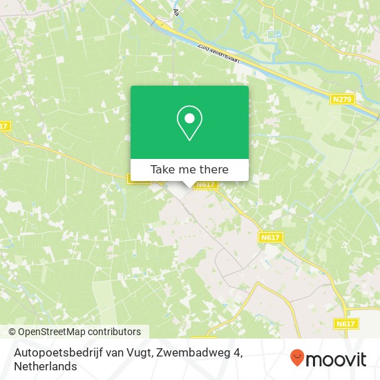 Autopoetsbedrijf van Vugt, Zwembadweg 4 map