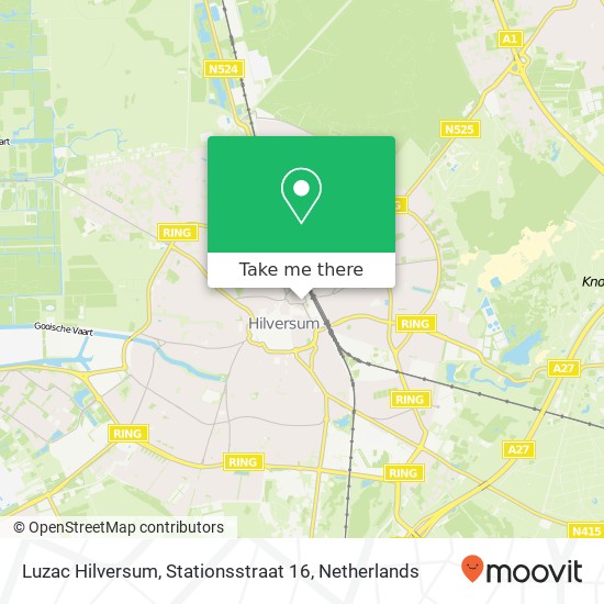 Luzac Hilversum, Stationsstraat 16 map