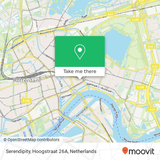 Serendipity, Hoogstraat 26A map