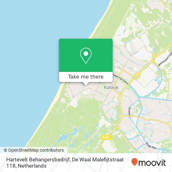 Hartevelt Behangersbedrijf, De Waal Malefijtstraat 118 Karte