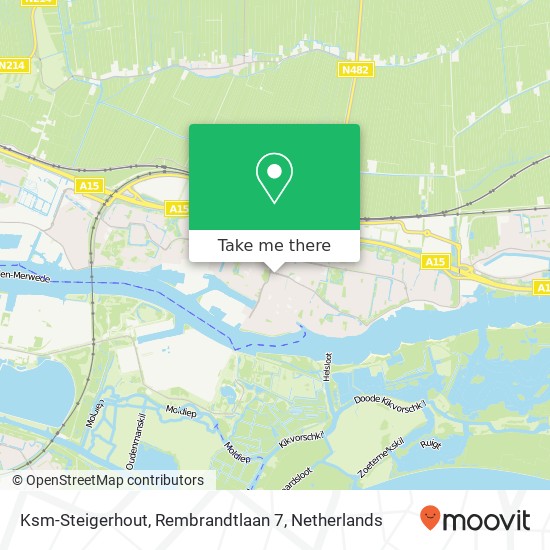 Ksm-Steigerhout, Rembrandtlaan 7 map