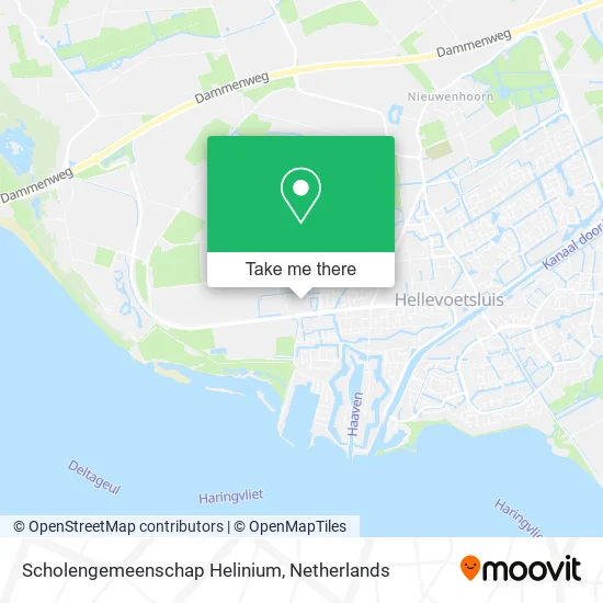 Scholengemeenschap Helinium map