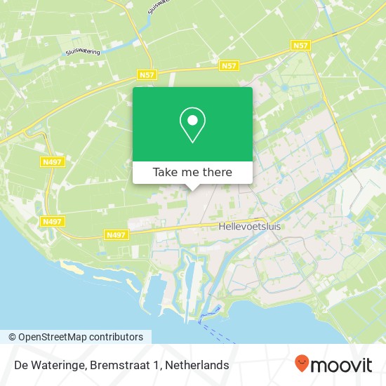 De Wateringe, Bremstraat 1 map