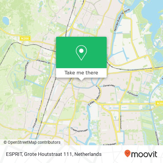 ESPRIT, Grote Houtstraat 111 map