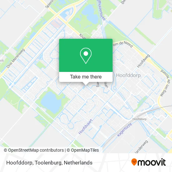 Hoofddorp, Toolenburg map