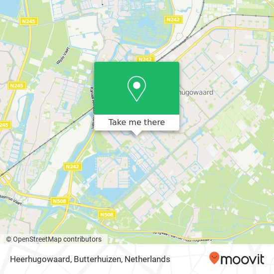 Heerhugowaard, Butterhuizen map