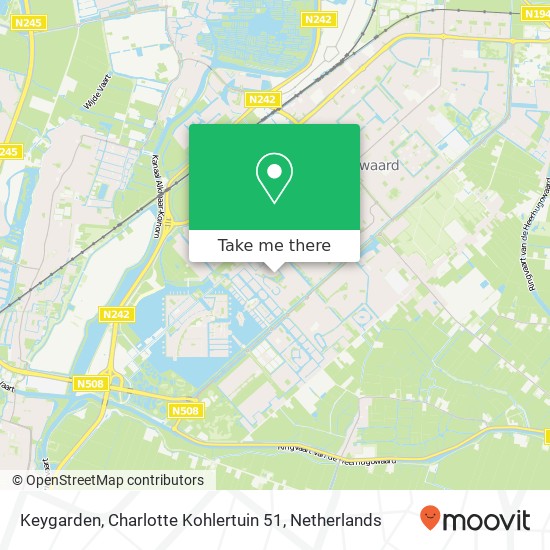 Keygarden, Charlotte Kohlertuin 51 map