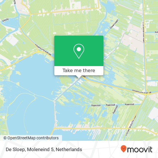 De Sloep, Moleneind 5 map