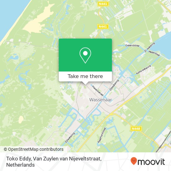 Toko Eddy, Van Zuylen van Nijeveltstraat map