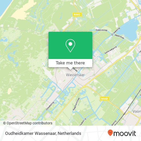 Oudheidkamer Wassenaar map