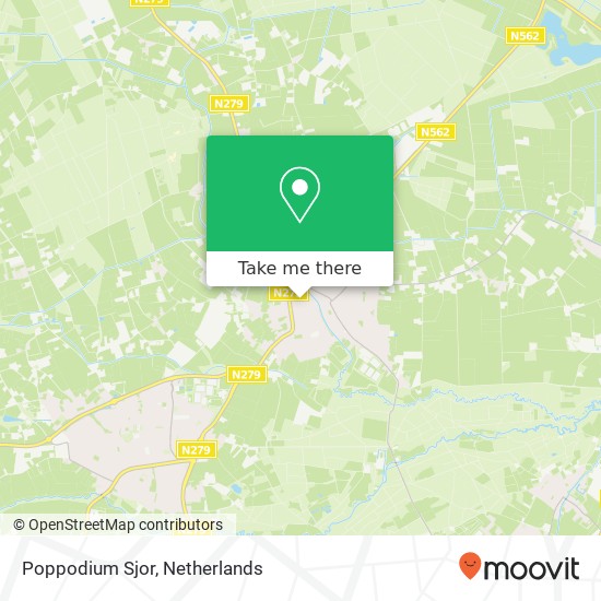 Poppodium Sjor map