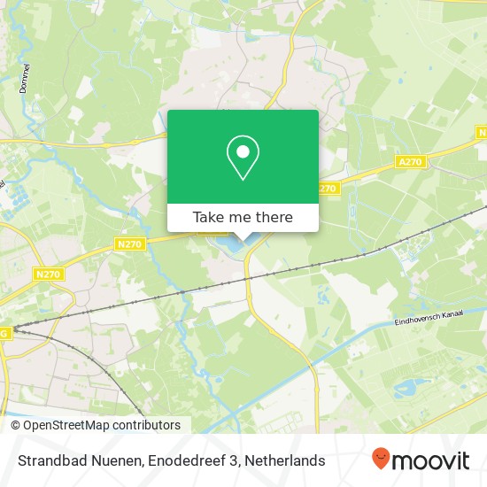 Strandbad Nuenen, Enodedreef 3 map