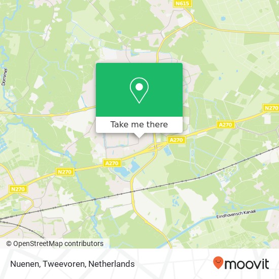 Nuenen, Tweevoren map