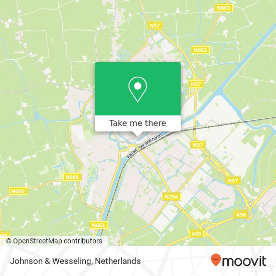 Johnson & Wesseling, Nieuwe Haven 33 map