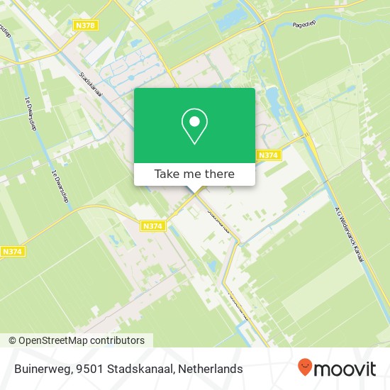 Buinerweg, 9501 Stadskanaal map